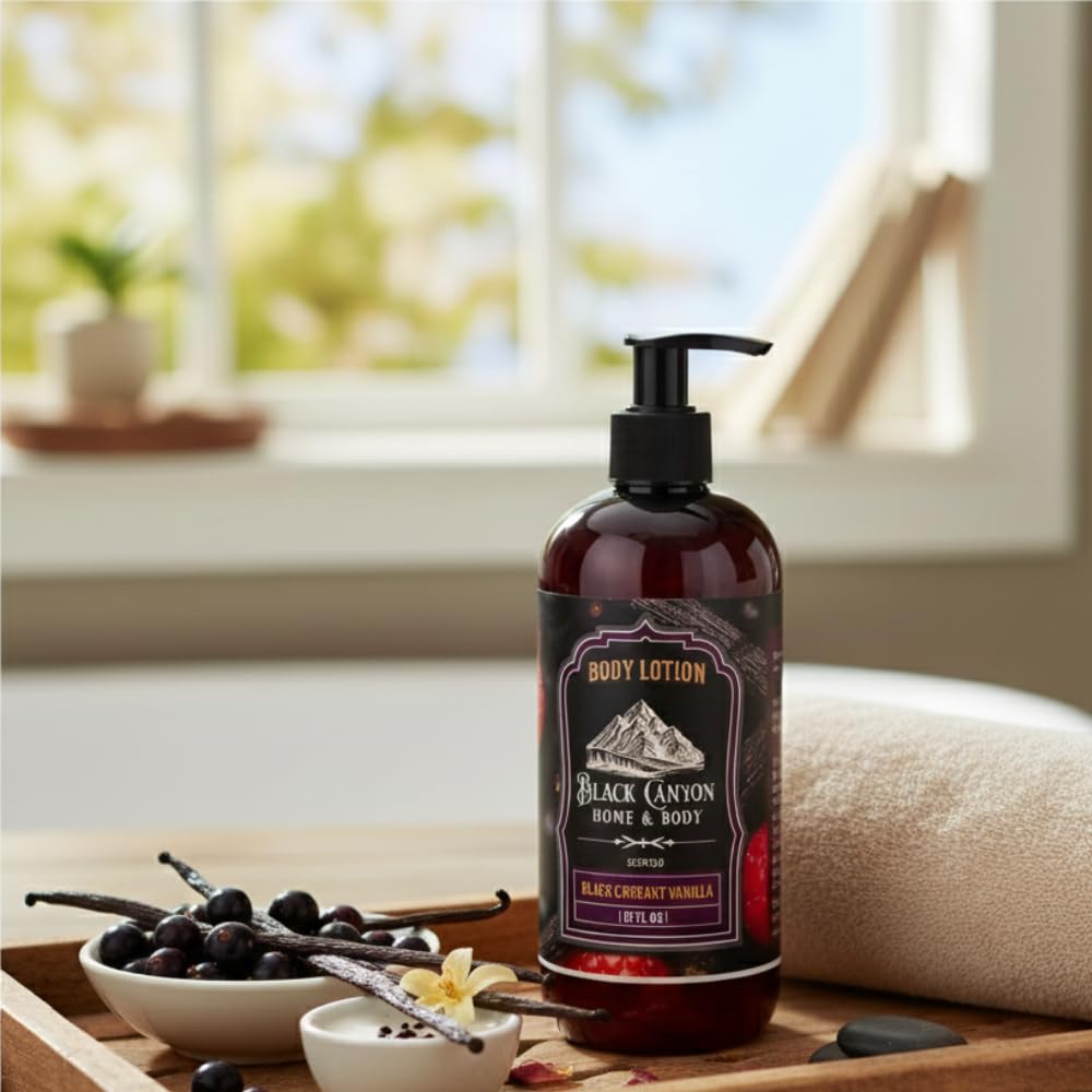 Amazon.com : Black Currant Vanilla Scented Body Lotion with Jojoba